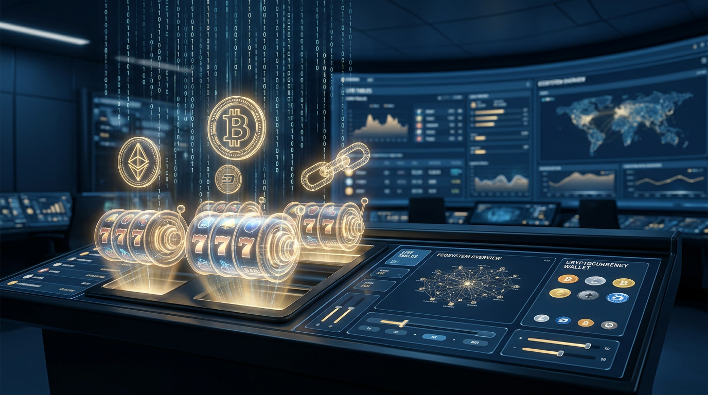 Nowoczesne technologie w kasynach online 2026 - wizualizacja Web3 i AI