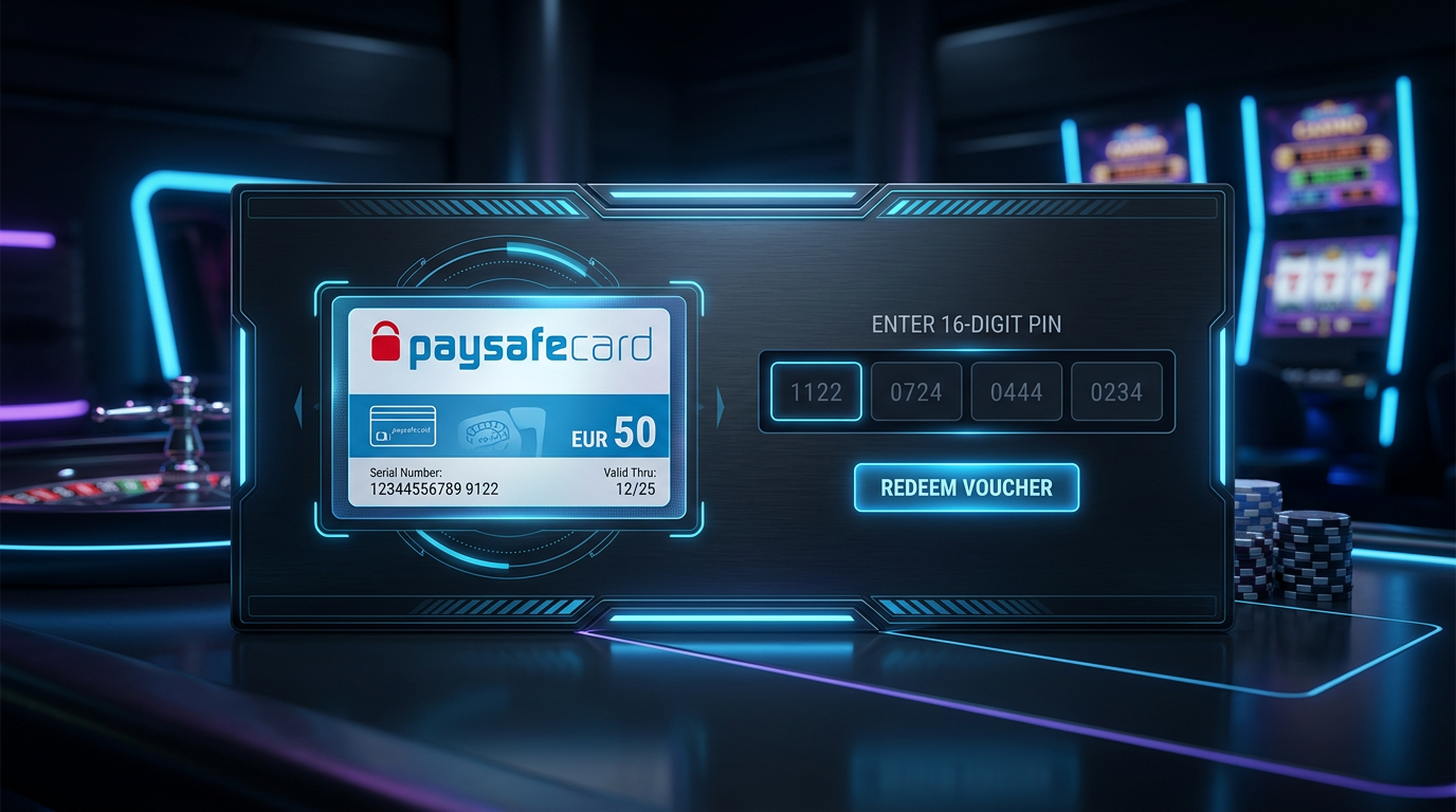 Infrastruktura płatnicza Paysafecard w nowoczesnym kasynie online