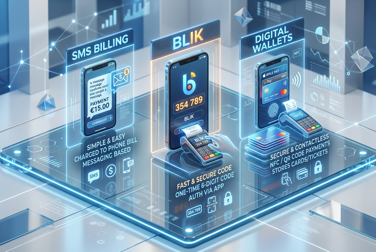 Porównanie metod płatności mobilnych